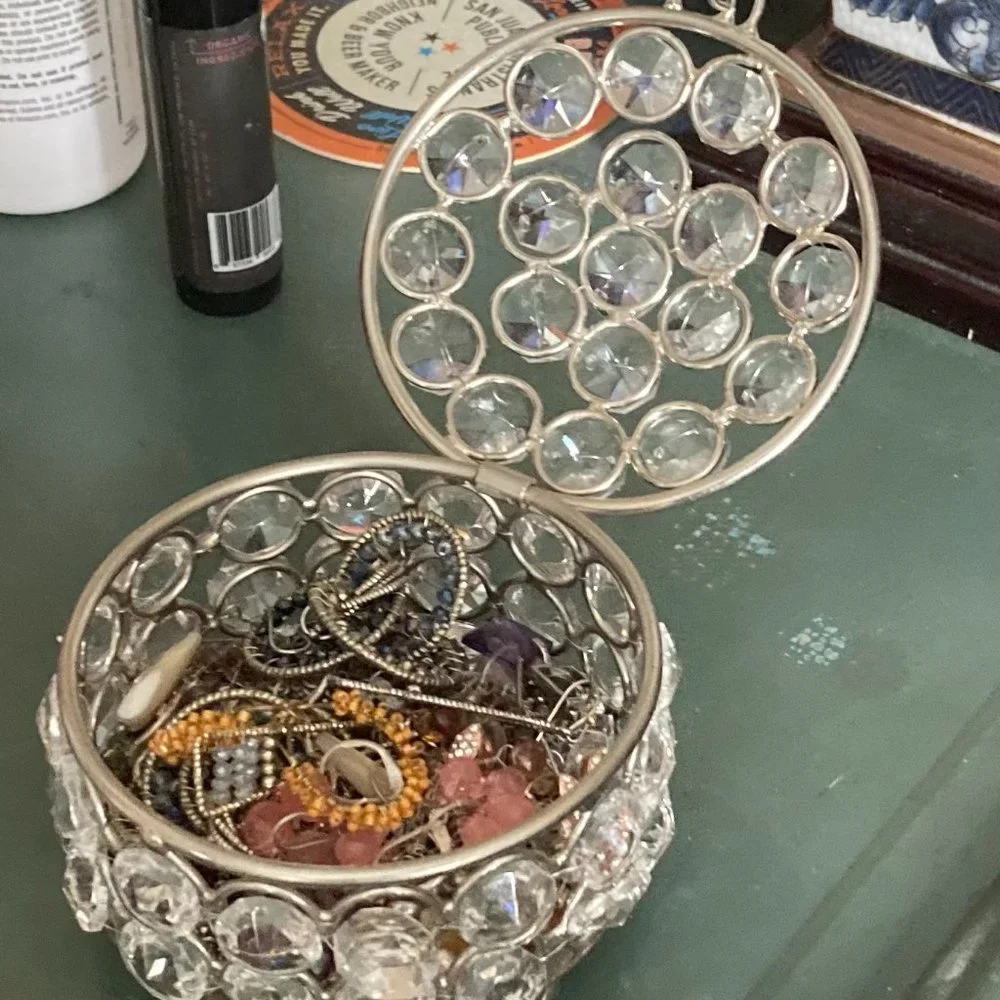 Small bling jewelry case - Picture 2 of 2